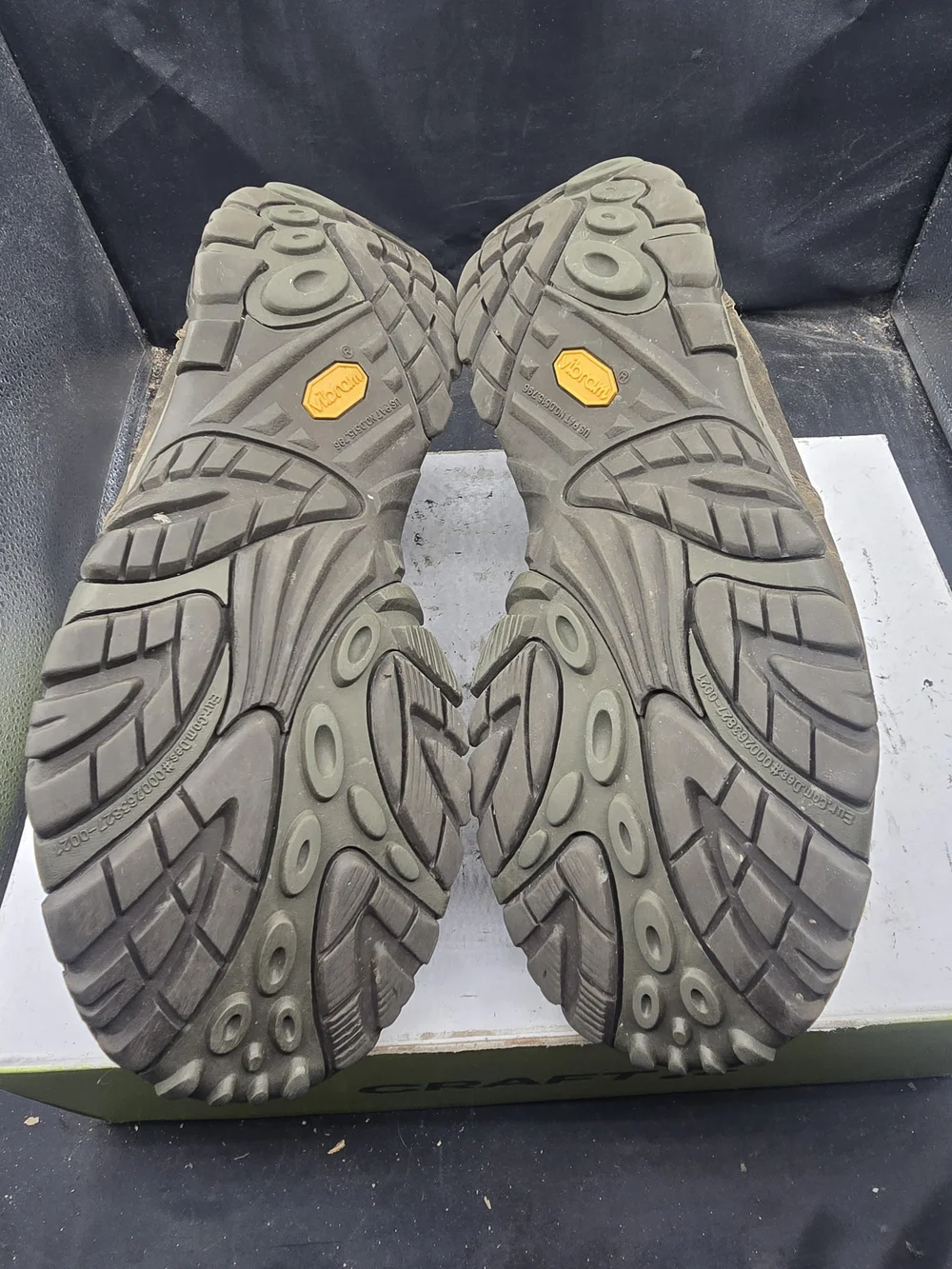 Merrell Brown Slip-On Leather Work Boots